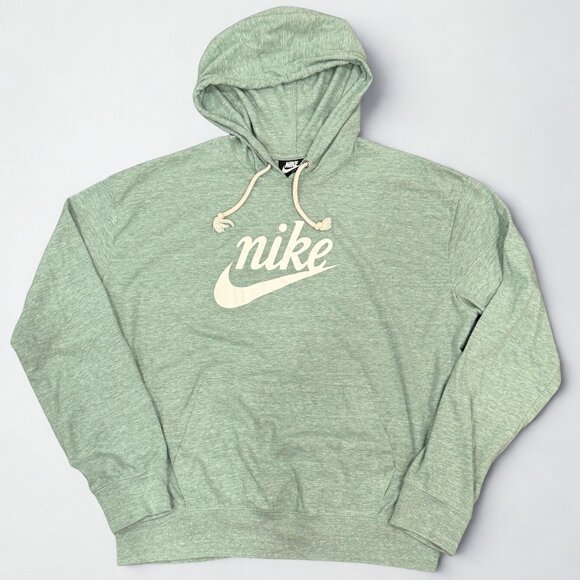 Nike Tops - Nike Women's Green Lightweight Pullover Hoodie Sweatshirt XL